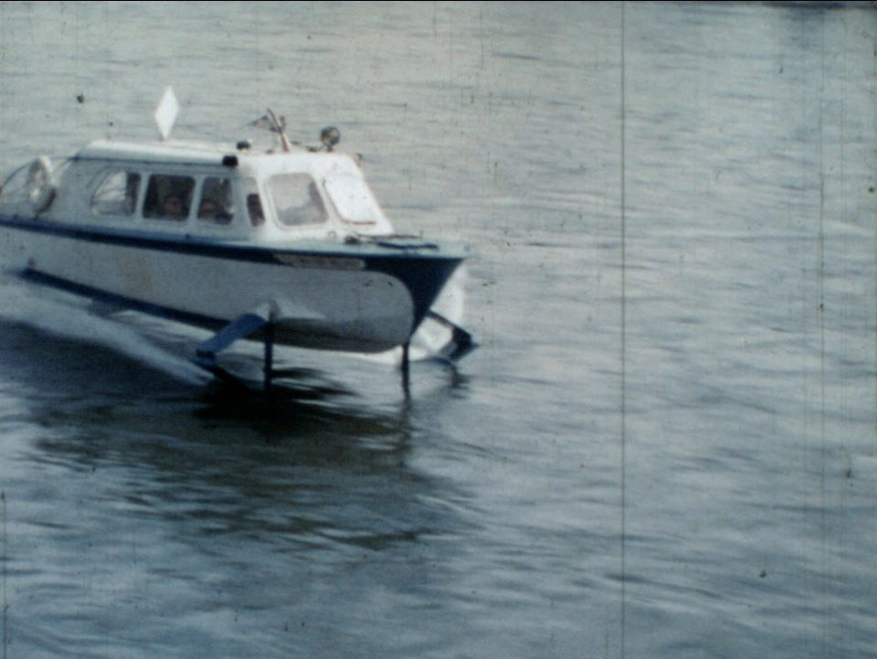 Chantier Donzère-Mondragon, Glaces sur Saône à Lyon 1956 Chantier Donzère-Mondragon, Glaces sur Saône à Lyon 1956